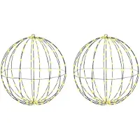 Syfax Weihnachts-Finial-Licht 2 stk. 384 LEDs Warmes Weiß