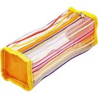Tsi Schlampermäppchen transp. 200x68x68 mm, orange
