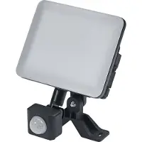 Osram ENDURA Flood Sensor Adjustable LED-Fluter, 10W, 850lm, 4000K Kaltweiß, Bewegungsmelder, Schwarz, Aluminium, IP44