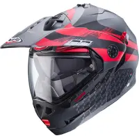Caberg Tourmax X Sarabe Grau Rot Klapphelm Größe S