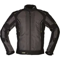 Modeka Khao Air Motorrad Textiljacke, dunkelgrau/schwarz, S