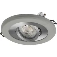 Osram 4058075853997 Concrete LED Spot GU10 Hell 4,5W Satin-Nickel