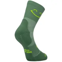Sporcks Run Ultralight Happy Mode Socken in Grün, Größe L