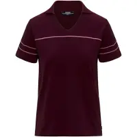 K-way - Women's Mazardy Stripes - Polo-Shirt Gr S rot