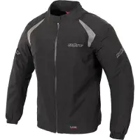 Büse Breeze Motorrad Regenjacke, schwarz, 6XL