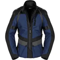 Spidi Jacke RW H2OUT LADY, (schwarz/blau, Größe XL)