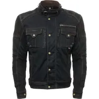 Bores Max Wachsjacke, schwarz, S