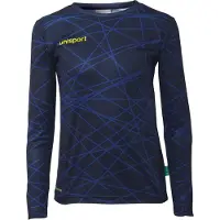 Uhlsport Prediction Torwart Set Junior 116 marine/fluo gelb