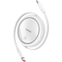 Baseus Free2Pull, 1 m, USB C, USB C, 0,48 Gbit/s, Weiß