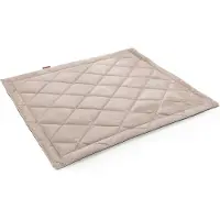 BOUTIQUEZOO BOUTIQUE ZOO Weiche Hundematte aus Samtimitat – Komfortable, rutschfeste Hundeliege, Hundebett, Matte für Haustier, Velvet Beige, XL: 95 x 115 cm