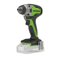 Greenworks 3802807, Schlagschrauber, Bürstenlos, Schwarz, Grün, Kunststoff, 300 Nm, 4000 IPM
