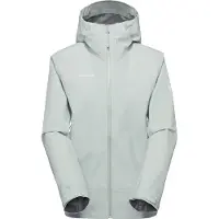 Mammut - Women's Crater Light Hardshell Hooded Jacket - Regenjacke Gr XL grau