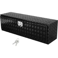 OEM VEVOR Unterboden Aluminium Werkzeugkiste für Lkw 45,7x30,5x35,6 cm Anhänger RV Werkzeuglagerung, 60x17x18 Zoll