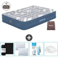 Bestway Luftmatratze - 2-Personen - 152 x 203 x 36 cm - Blau - Inklusive Zubehör