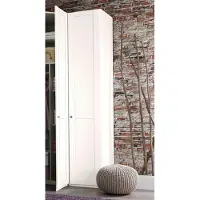 Wimex Kleiderschrank Schrank Schlafzimmerschrank New York weiß 45cm 1-türig Neu
