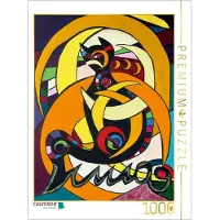 CALVENDO Puzzle "Luna-Kätz-Dreams", Petra Kolossa, Acryl auf Leinwand, 70x50 cm, 2014 | 1000 Teile, fertige Größe: 64 x 48 cm | Foto-Puzzle für entspannte Stunden