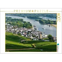 CALVENDO Rüdesheim mit Brömserburg und Boosenburg 2000 Teile Lege-Größe 90 x 67 cm Foto-Puzzle Bild von Feuerer Juergen, Weiß, 2000 Stück(e), andere, 14 Jahr(e)