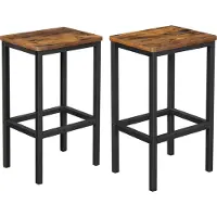 Vasagle Barhocker Barstühle (Set, 2 St., 2er), bis 120kg belastbar