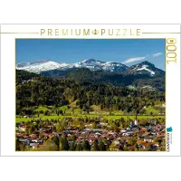 CALVENDO Puzzle Oberstdorf 1000 Teile Lege-Größe 64 x 48 cm Foto-Puzzle Bild von Walter G. Allgöwer, 1000 Stück(e), andere, 14 Jahr(e)