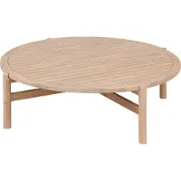 Hespéride Kaffeetisch aus Akazienholz, für den Garten, Ø 120 cm