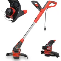 HECHT 630 Freischneider Rasentrimmer Elektro | 600 W | 30 cm Schnittkreis | 2-Fadenschneidsystem