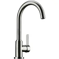 NABER Portare 3, Spültischarmatur, edelstahlfarbig, Hochdruck