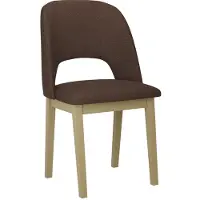 Mirjan 24 Stuhl Monti II, Esszimmerstuhl aus Buchenholz, 45x45x83 cm (Holzfarbe: Sonoma Eiche, Stofffarbe: Soro 28)