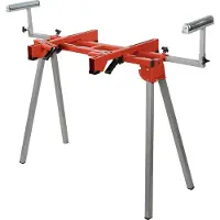 Grafner Maschinenuntergestell, für Maschinen wie Sägen und Bohrmaschinen, Traglast 250 kg, mit Rollen, Auflagen ausziehbar von 860 - 1600 mm, höhenverstellbar, Arbeitstisch Untergestell universal