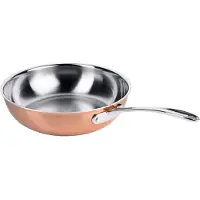 Contacto 8778/280 Bratpfanne, 28 cm max. Durchmesser, Kupfer, Induktionsherd-geeignet