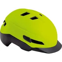 Met Fahrradhelm Grancorso , Neon Gelb - Matt, S