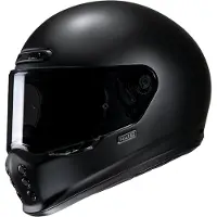 HJC V10 Solid semi matt schwarz Integralhelm L