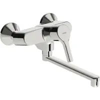 Hansa HANSAPALENO Küchenarmatur, Standmontage, Ausladung 284 mm, chrom, 56512103
