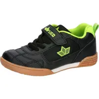 Lico Jungen Unisex Kinder Bernie V Hallenturnschuhe, Schwarz/Lemon, 28 EU