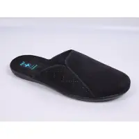 Adanex Herrenhausschuhe Leo 29998 schwarz mit geschlossener Spitze