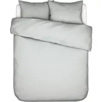 Essenza Satin Bettwäsche-Garnitur Minte Farbe Grey Größe 140x200+70x90