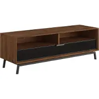 Feldmann-Wohnen Lowboard Modern Loft TV-Unterschrank 160x50x54cm Massivholz geölt Farbe wählbar
