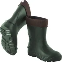 Camminare Khakigrüne Voyager Gefüttert Gummistiefel ultraleicht 44