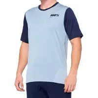 100% Ridecamp Kurzarm Enduro Trikot Blau S Mann Blau S