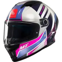 Mt Helmets Stinger 2 Tron Integralhelm Weiß L Weiß L