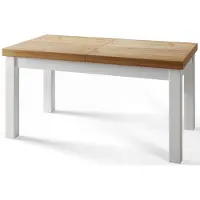Alpi Möbel Alpi Moebel, Rechteckiger Esstisch Classico, Wohnzimmertisch Ausziehbar 140-180 cm, Tish mit Metallbeinen, Craft