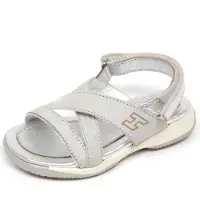 Hogan F8002 sandalo bimba Mädchen Baby Silber JUNIOR multicolor Effekt Schuh