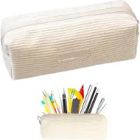 OEM Dailygoods – Schultasche. Hochwertiger Cordstoff – Stiftetui – Schreibtischaccessoires