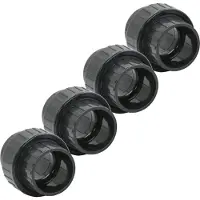 Haf 4x PVC Fittings Verschraubung mit 40mm | Klebemuffe x Klebemuffe | Adapter aus grauem PVC-U | PN16 für Rohr, Poolverrohrung, Rohrleitung & Teich