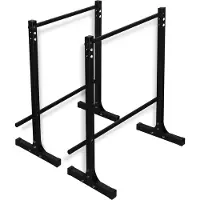 Potenza Dip, Station, Bar, Barren, Parallettes, Push Up, Dip-Ständer, Einstellbar, Einstellbare, Höhe Fitness, Turnhalle, Ausüben, Calisthenics, Equipment Kraftstation, Fitnessgerät für Zuhause