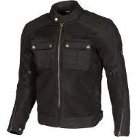 Merlin Shenstone II Cotec Air Motorrad Textiljacke, schwarz, XL