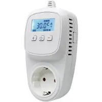 Quality Heating Thermostat - Weiß - Plug-in-Modell mit Temperaturregelung (Bis 3600VA)
