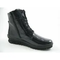 Semler Damen Schnürstiefel & Boots ungefüttert grau Gr. 4
