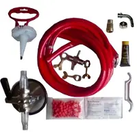 Ich-zapfe Reinigungsset für Zapfanlage und Keg - groß - 1leitig - 7mm - 30 mm Adapter