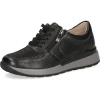 Caprice Damenschuhe Schnürschuhe Sportive Schnürer Schwarz Freizeit