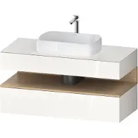 Duravit QA4732030220000 QAT KWTU WH Eck 1200x550x600 Wß Hgl.